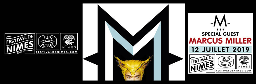 Festival de Nîmes… M / Marcus Miller !