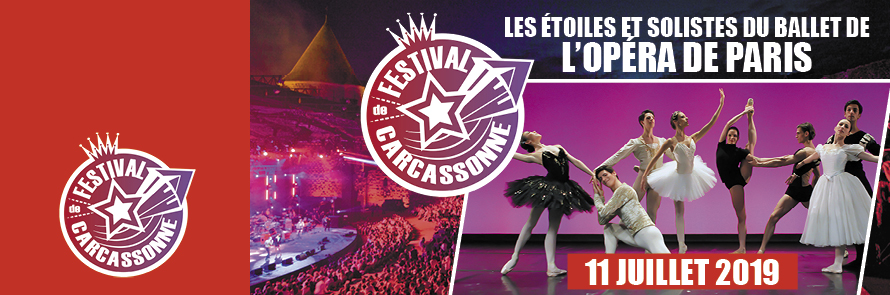 Festival de Carcassonne… Les Etoiles et Solistes du Ballet de l’Opéra de Paris !