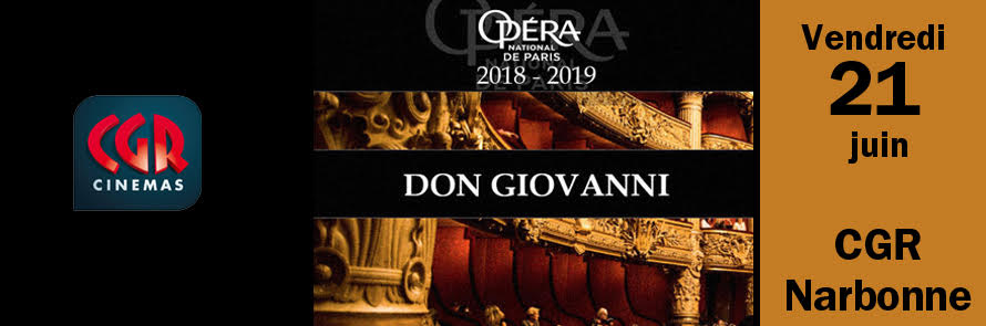 Avant première CGR Narbonne – Don Giovanni