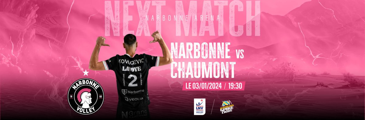 NARBONNE Volley Vs CHAUMONT