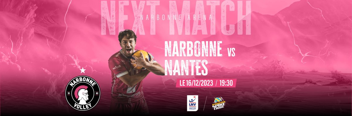 NARBONNE Volley Vs NANTES