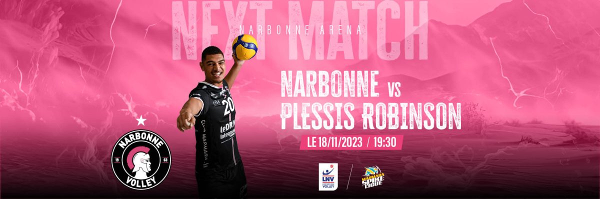 Narbonne Volley Vs Plessis