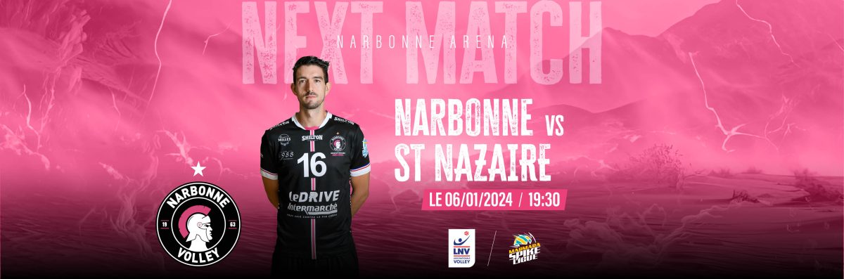 NARBONNE Volley Vs St NAZAIRE