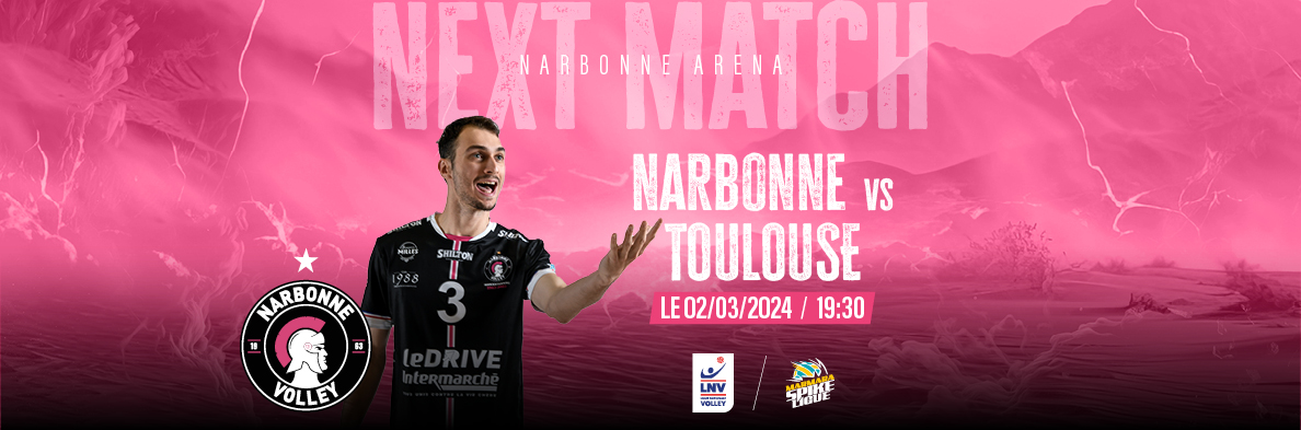 NARBONNE Volley Vs TOULOUSE