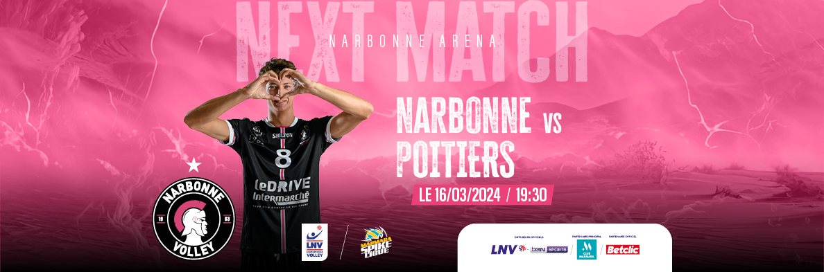 NARBONNE Volley Vs POITIERS